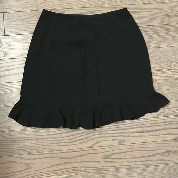 Sunday Best black ruffled mini skirt - Picture 1 of 2